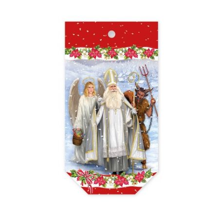 ARGUS Mikulášsky sáček dárkový pytlík 22 x 41 cm 20110005