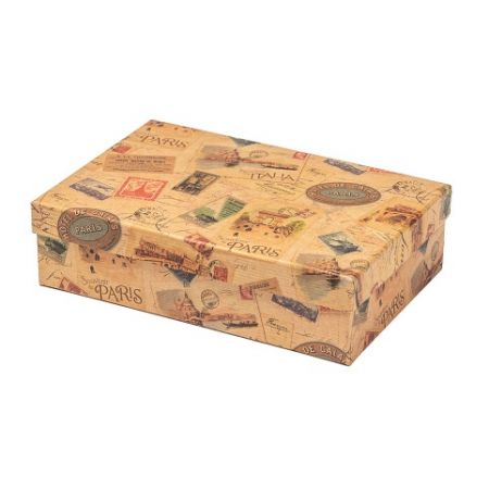 ARGUS Dárková krabice natur kraftový papír 25390159