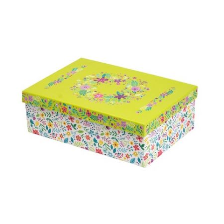 ARGUS Papírová dárková krabice květinová 21660286