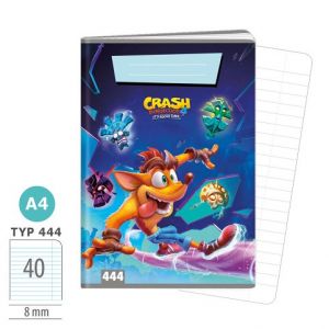 ARGUS Sešit A4 TYP 444 Crash Bandicoot 15850325