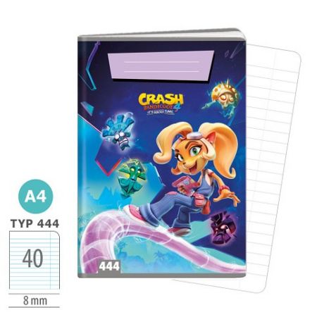 ARGUS Sešit A4 TYP 444 Coco Bandicoot 15850326