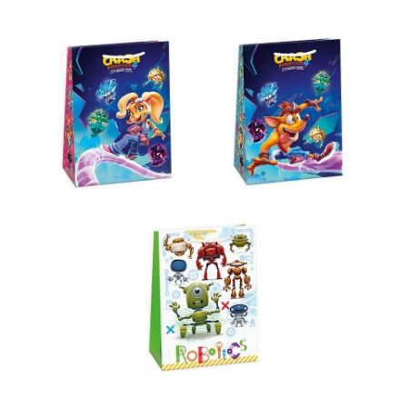 ARGUS Dárková papírová taška 23 x 32 cm mix 12 ks 07550011