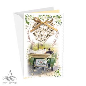 ARGUS Svatební přání s ozdobou 13-6141c