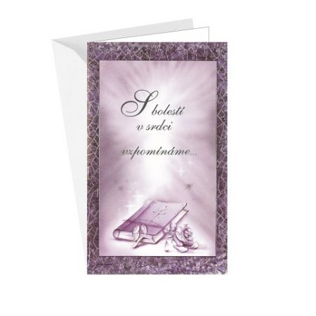 ARGUS Kondolence Úpřimná soustrast 14-028c