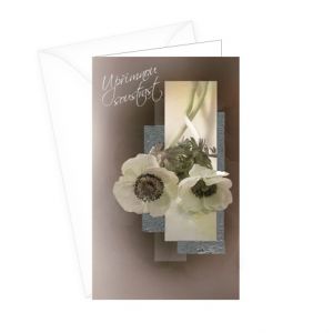 ARGUS Kondolence Úpřimná soustrast 14-047c