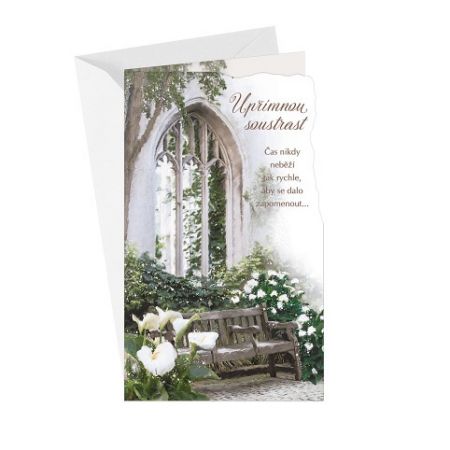 ARGUS Kondolence Úpřimná soustrast 14-630c