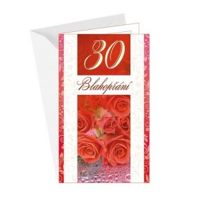 ARGUS Přání k narozeninám 30 15-6109c30