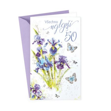 ARGUS Přání k narozeninám 50 15-6385c50