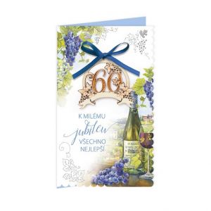 ARGUS Přání k narozeninám 60 15-6451c60