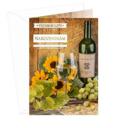 ARGUS Přání k narozeninám 3D 75-9011-c