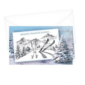 ARGUS Vánoční přání s kapsou na peníze 11-6344c