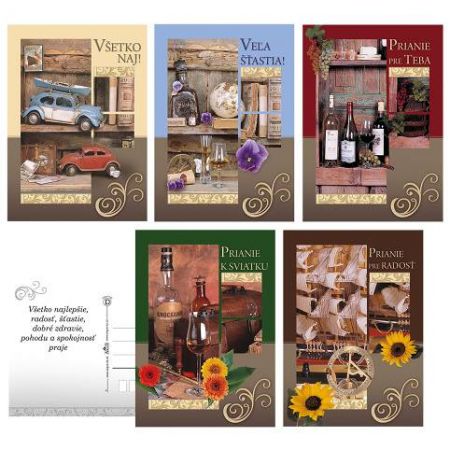 ARGUS Pohlednice k narozeninám,k svátkúm 06150565-c