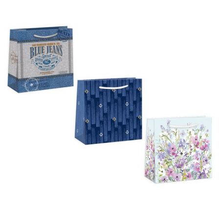 ARGUS Dárková papírová taška 16 x 16 cm mix 12 ks 07250002