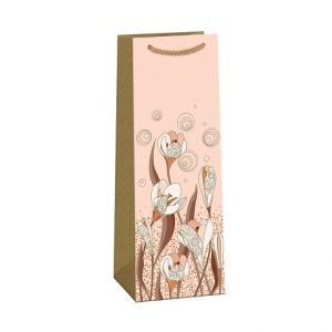 ARGUS Dárková papírová taška LUX na víno (13 x 37.5 cm) 07390176