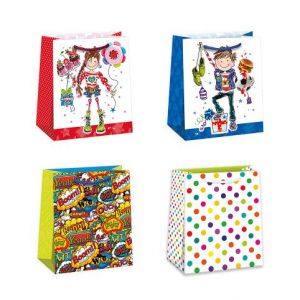 ARGUS Dárková papírová taška 19 x 23 cm mix 12 ks 07450004