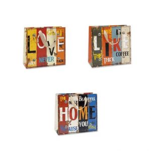 ARGUS Dárková papírová taška 24 x 23 cm mix 12 ks 0747R000