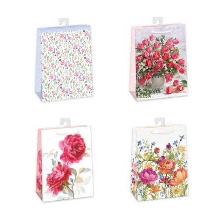 ARGUS Dárková papírová taška (29 x 38 cm) mix 12 ks 07850001h