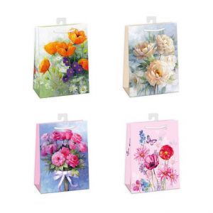 ARGUS Dárková papírová taška (29 x 38 cm) mix 12 ks 07850005h