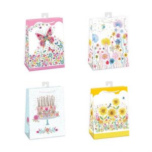 ARGUS Dárková papírová taška (29 x 38 cm) mix 12 ks 07850007h