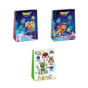 ARGUS Dárková papírová taška (29 x 38 cm) mix 12 ks 07850009