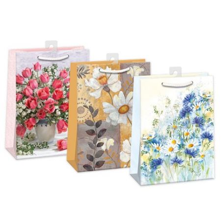 ARGUS Dárková papírová taška (34.5 x 48 cm) mix 12 ks 07950002u