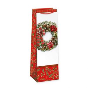 ARGUS Dárková papírová taška na víno (12 x 40 cm) 08330442h