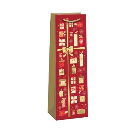 ARGUS Dárková papírová taška LUX na víno (13 x 37.5 cm) 08390134