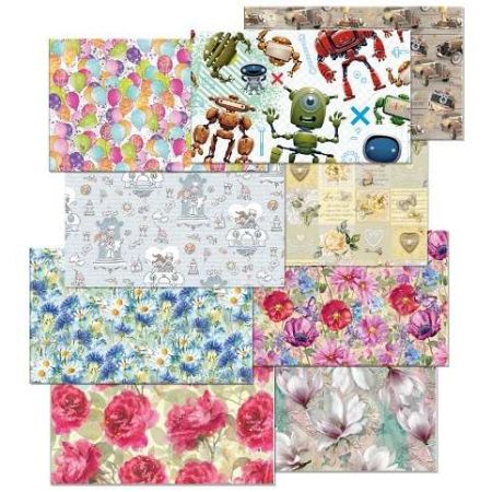 ARGUS Balící papír STANDARD arch 100x70 MIX box 80 rolí 09280009