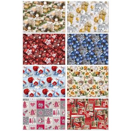 ARGUS Balící papír STANDARD 5 archů 100x70 MIX box 64 rolí 09300005