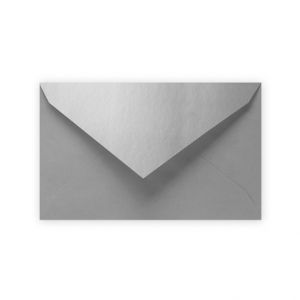 ARGUS Obálka B6 barevná perleťová stříbrná, 6 kusů 10810007