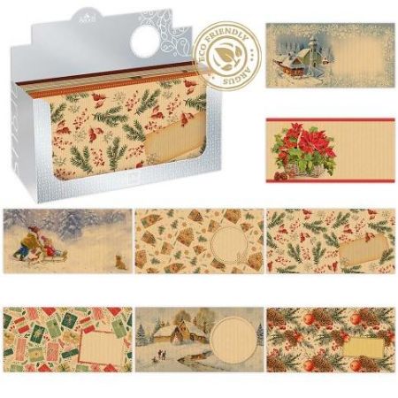 ARGUS Obálka DL NATUR s potiskem BOX 120ks 1083V003