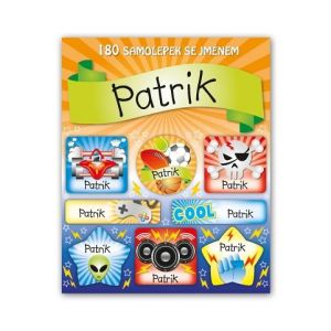ARGUS Veselé nálepky samolepky se jménem Patrik 11140102