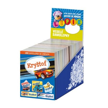 ARGUS Trhací blok se samolepkami BOX 11148028