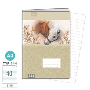 ARGUS Sešit A4 TYP 444 Horses and me 15820360