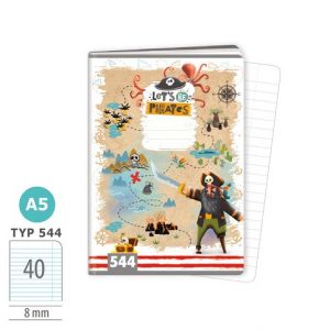 ARGUS Sešit A5 TYP 544 Let s be Pirates 15920363