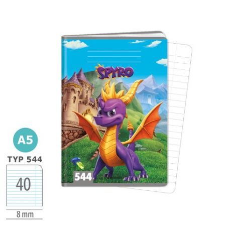 ARGUS Sešit A5 TYP 544 Spyro 15950359