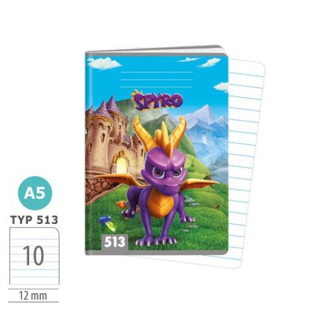 ARGUS Sešit A5 TYP 513 Spyro 15970359
