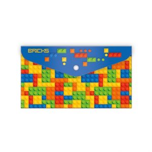 ARGUS Plastová obálka s drukem DL Colour bricks 16410284