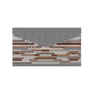 ARGUS Plastová obálka DL s drukem hnědá 16410352