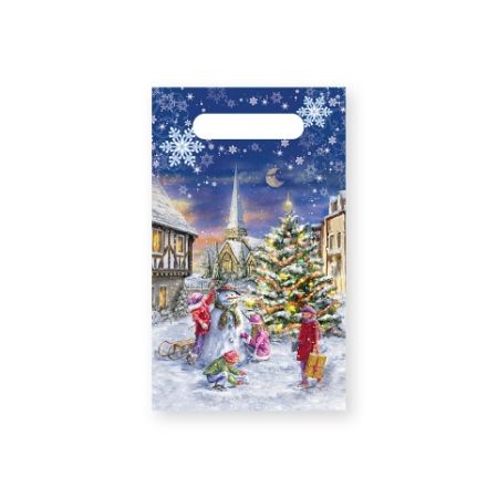 ARGUS Vánoční taška igelitová 15 x 25 cm 20121007