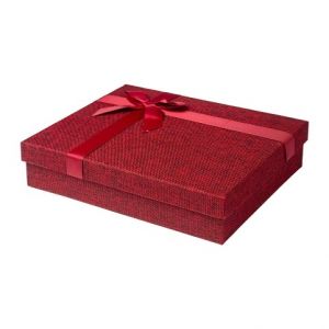 ARGUS Dárková krabice textilní se saténovou stužkou 21190152