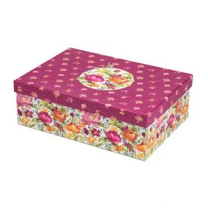 ARGUS Papírová dárková krabice květinová 21670321