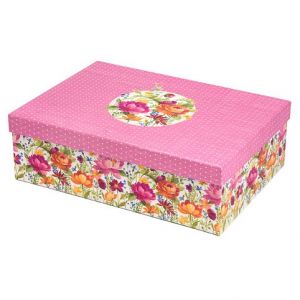 ARGUS Papírová dárková krabice květinová 21680321