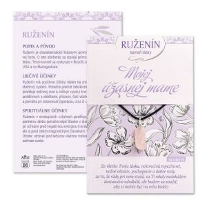 ARGUS Blahopřání s náhrdelníkem 23230001