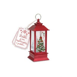 ARGUS Vánoční dekorace a dárek lucerna s LED světlem 23420005