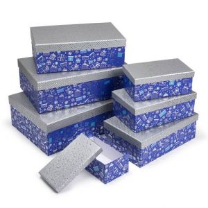 ARGUS Sada 7 ks dárkových krabic s metalickou ražbou 25008148