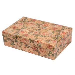 ARGUS Dárková krabice natur kraftový papír 25400167