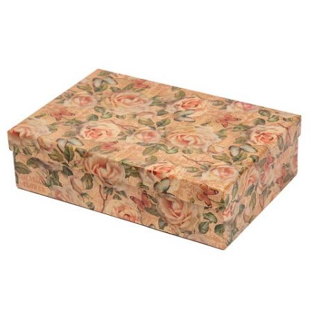 ARGUS Dárková krabice natur kraftový papír 25400167