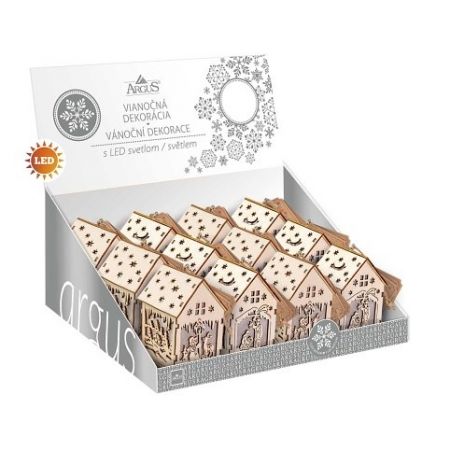 ARGUS Vánoční dekorace 12ks MIX 23528001