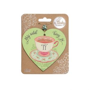 ARGUS Dárková dřevěná dekorace srdíčko 23510025